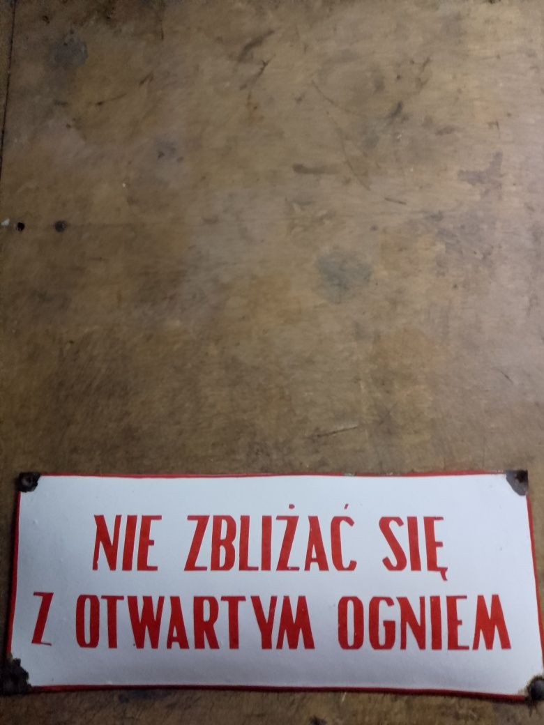 Tablica emaliowana PKP