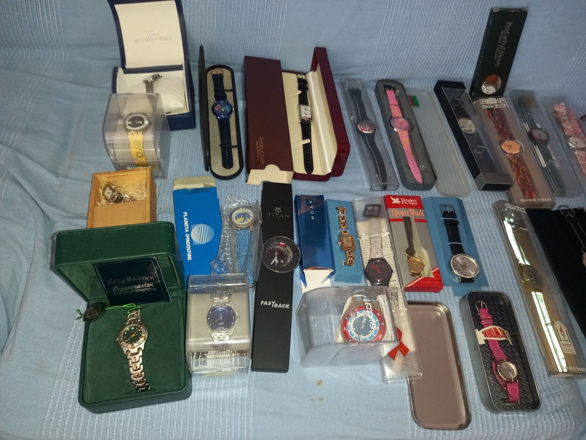 Lote de relógios de coleção