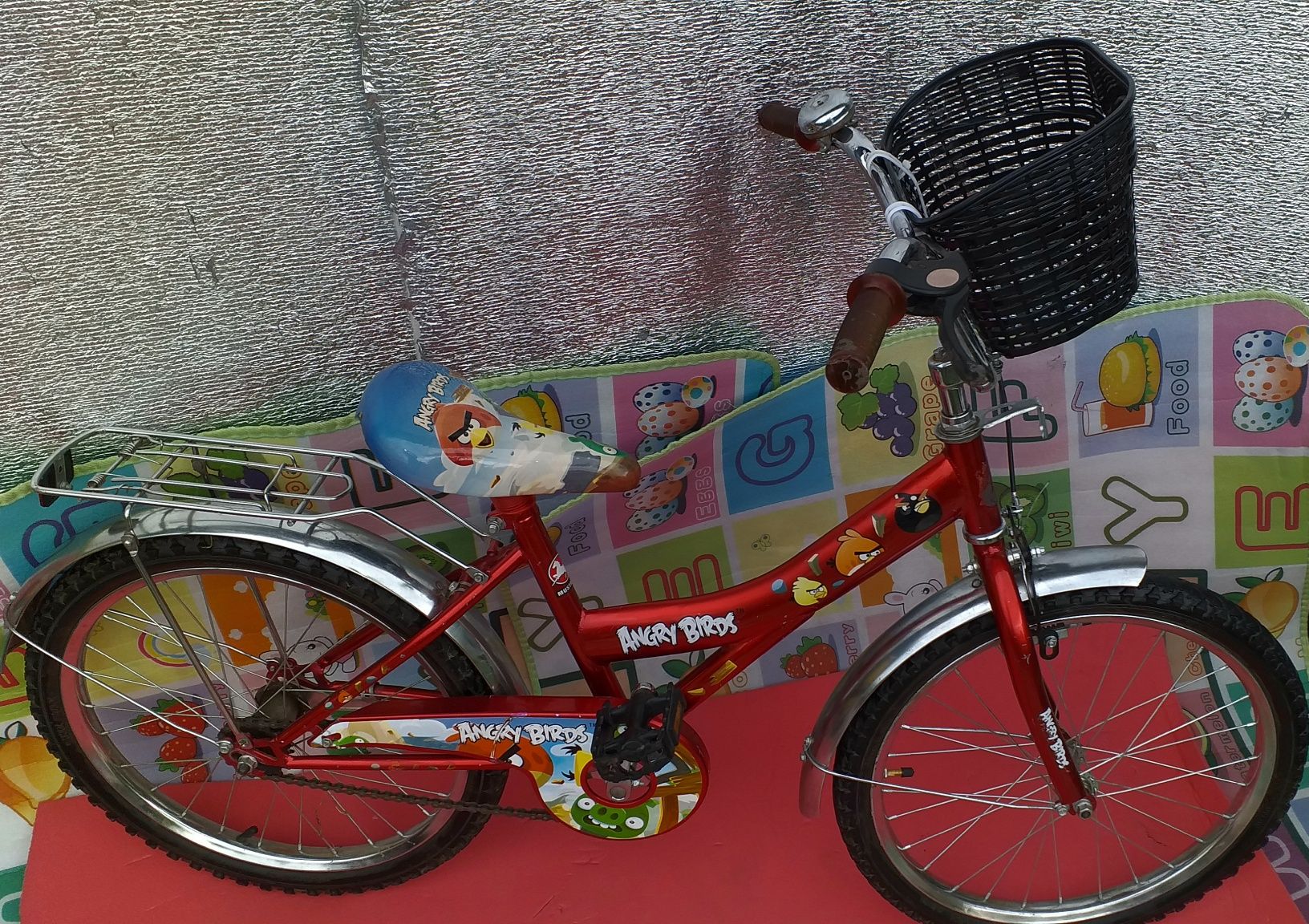 Продам детский спортивный велосипед на 20 дюймов Angry Birds 5-10лет.