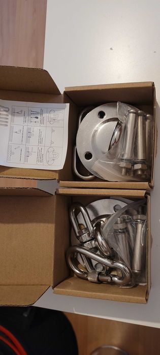 2 Kits de suspensão de cama de rede