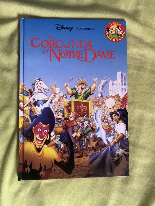 Livro da Disney Corcunda de Notre Dame