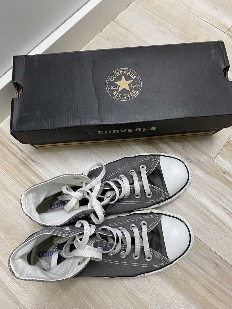 Converse all star cinza t.40