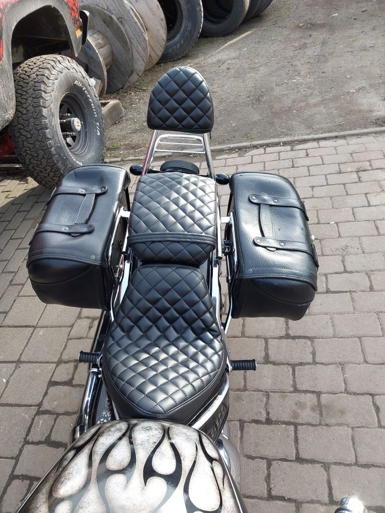 Yamaha Drag Star 650 gotowa do sezonu sakwy Wałbrzych