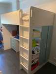 Quarto crianca tons azuis