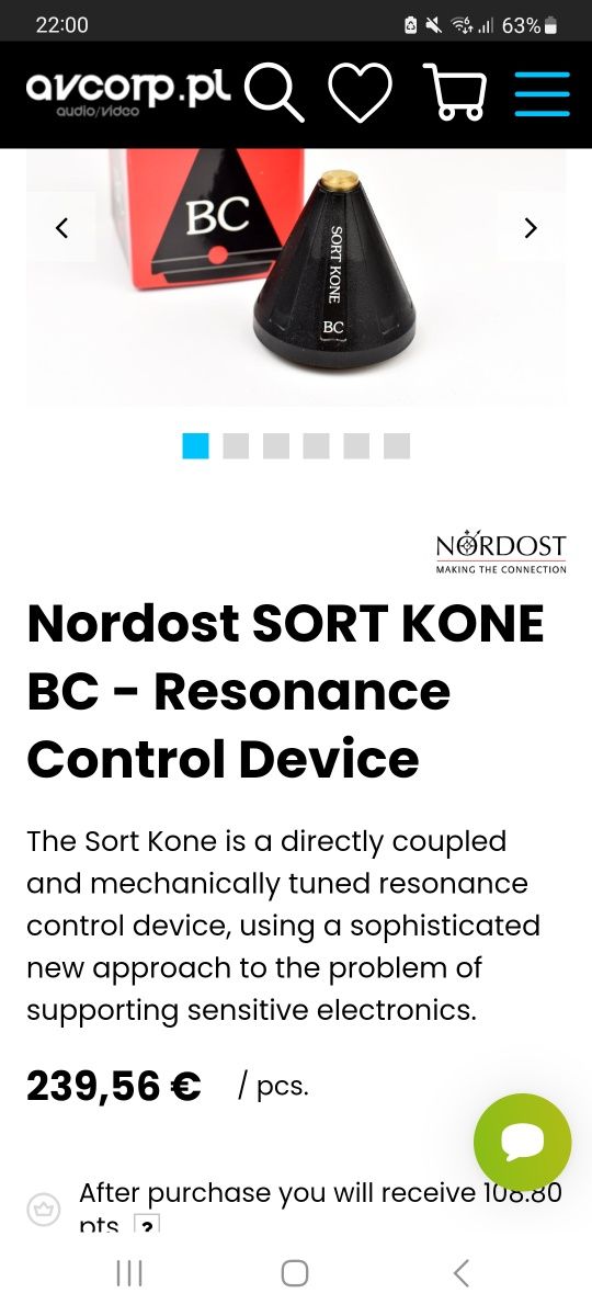 Nordost Sort Kone SK/BC абсорберы,виброразвязка,развязка, подставки по