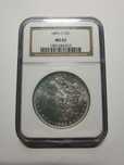 1$ Morgan Dollar 1883-O Dolar Morgana Nowy Orlean GRADING NGC MS63