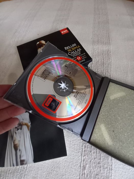 Cd triplo opera Norma de Bellini com Maria Callas