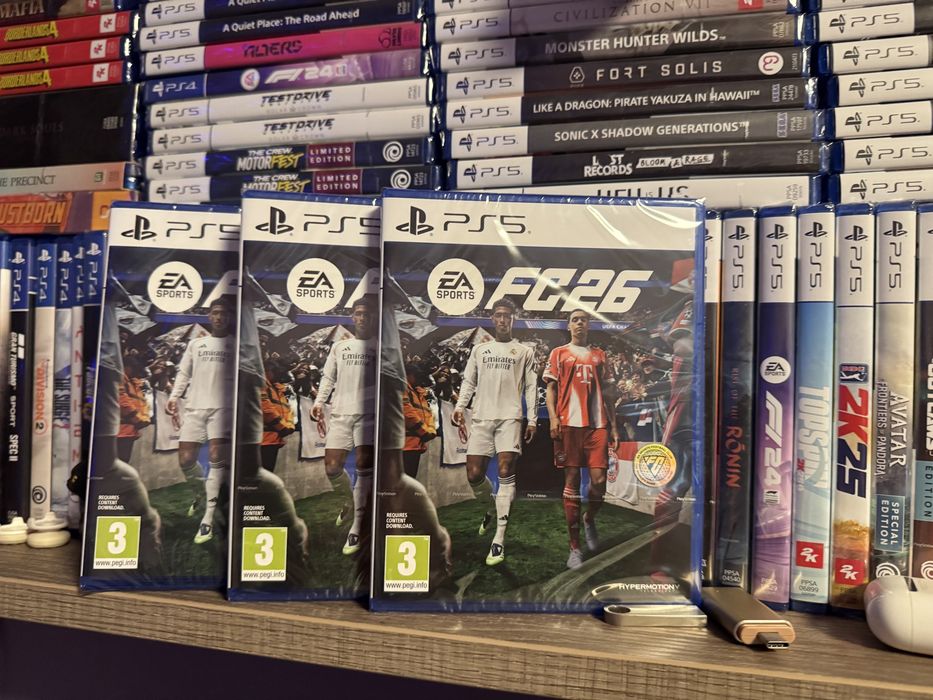 Нові офіційні диски з грою EA SPORTS FC 26 (FIFA 26) (PS5) (рос титри)