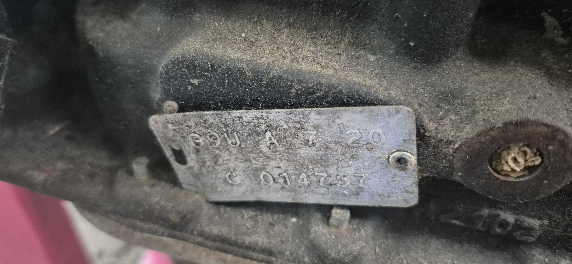 Silnik G9U 720 dużo osprzętu