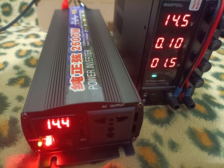 Оптимальний інвертор інвектор преобразователь чистий синус 12в 24в 220