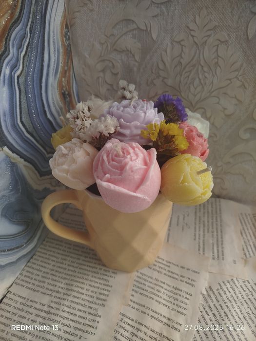 Букет із аромосвічок