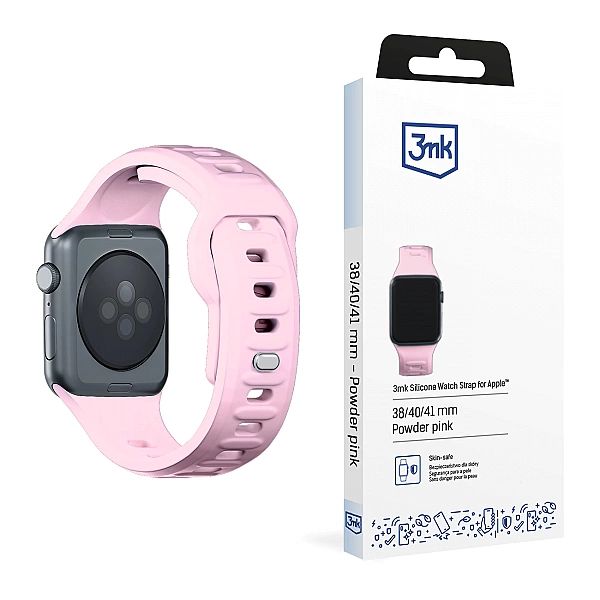 Pasek silikonowy 3mk Silicone Watch Strap do Apple Watch 38 / 40 / 41