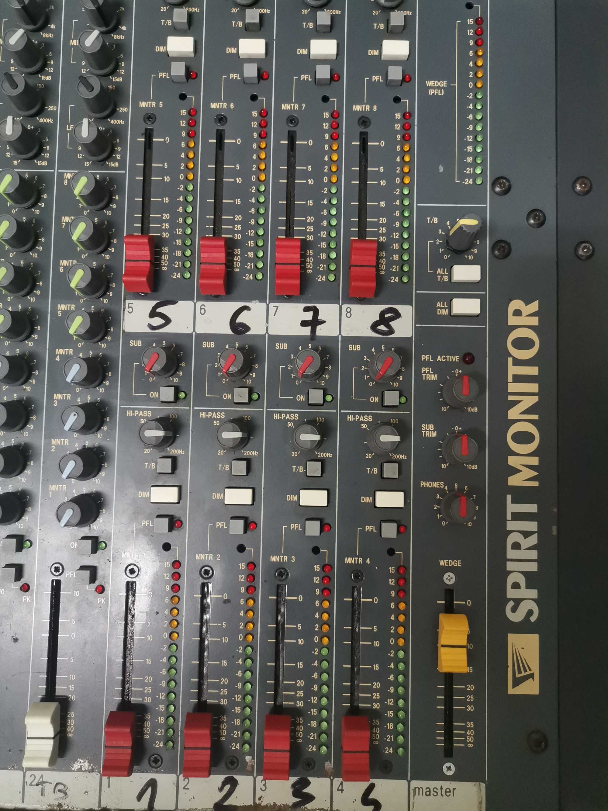 Mixer Soundcraft Spirit Monitor 24/8