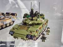 Model czołgu z klocków Merkava Mk. 4 Panlos