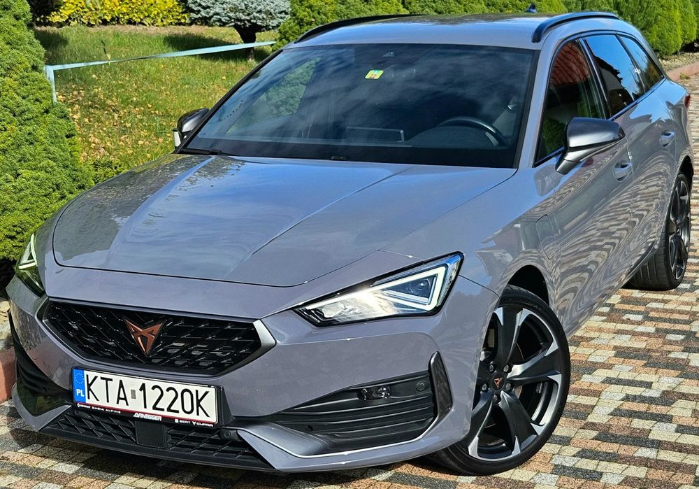 Cupra Leon Sportstourer Cupra,Hybryda Plug-in, Niski Przebieg,Faktura VAT