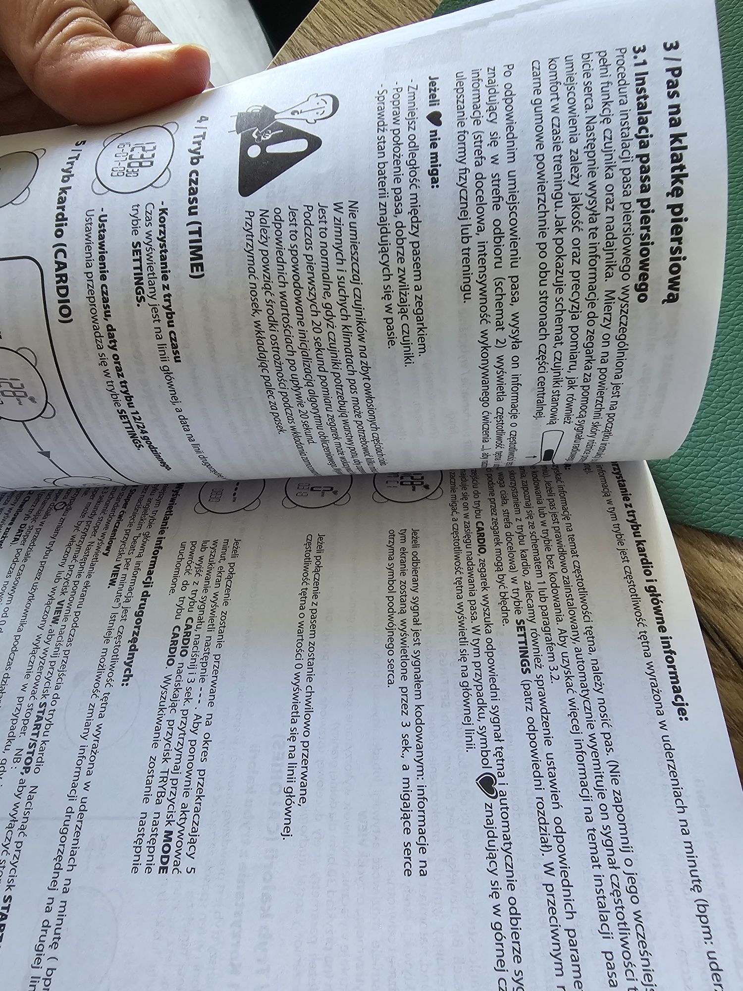 Pulsometr damski Kalenji z opaską