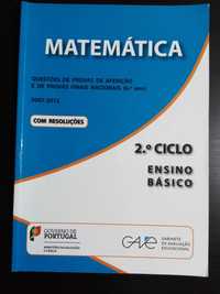 Questões e provas de aferição 6º ano matemática