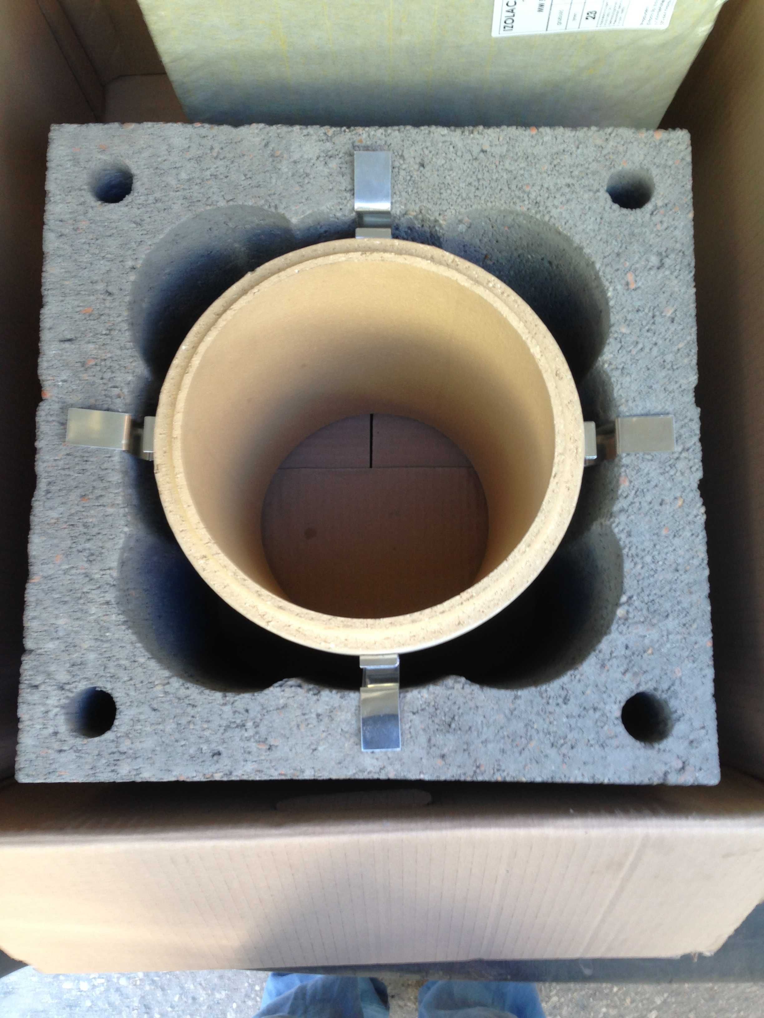 System kominowy Scheier 6mb fi 200 bez wentylacji komin ceramiczny