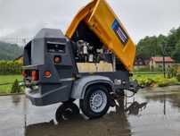 Atlas Copco XATS138 Kompresor Śrubowy Sprężarka 7,3m3 7-10bar Regulowane ciśnienie 2020 rok  687mtg z Norwegii  Jak nowa z salonu naolejacz i chłodnica cyklonowa serwisy w DEKRA 687h
