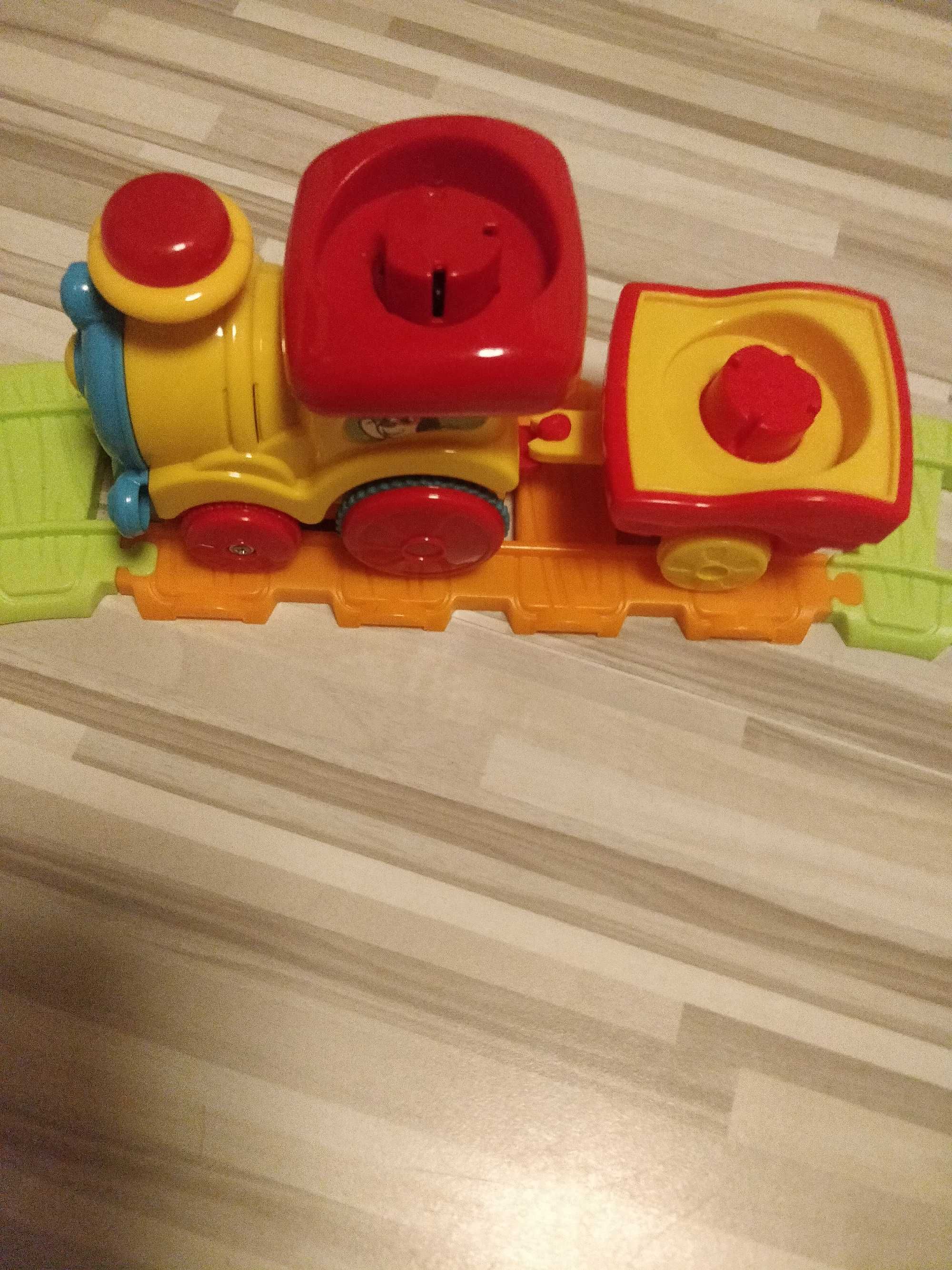 Interaktywna kolejka pociąg z wagonikiem Fisher Price