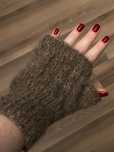 Mitenki- rozm.M-L alpaca+wool+polyamide+mohair, krótkie