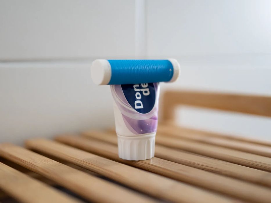 Esmaga Tubos Pasta Dentes Prático Compacto