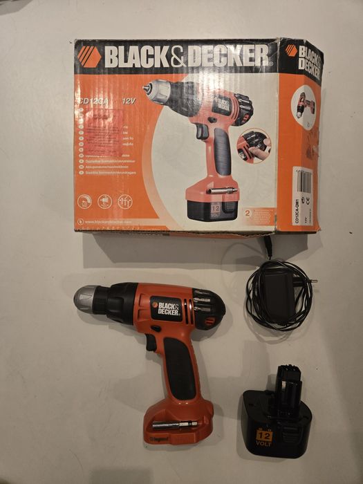 Wkrętarko wiertarka Black and Decker