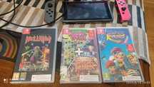 Nintendo Switch plus gry zestaw Zamiana