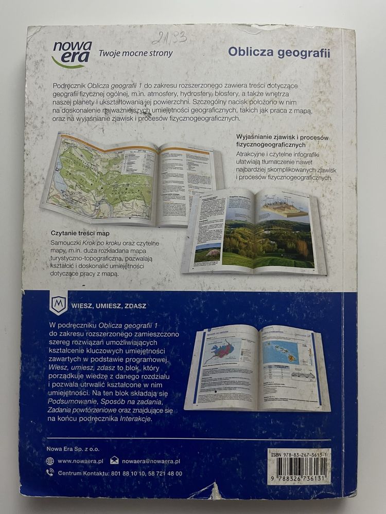 „oblicza geografii 1” nowa era + maturalne karty pracy