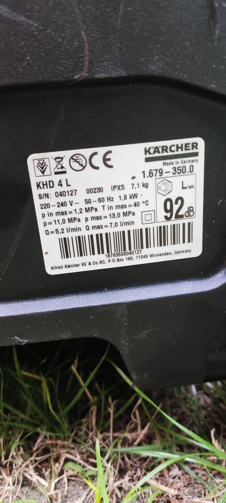 Karcher myjka ciśnieniowa