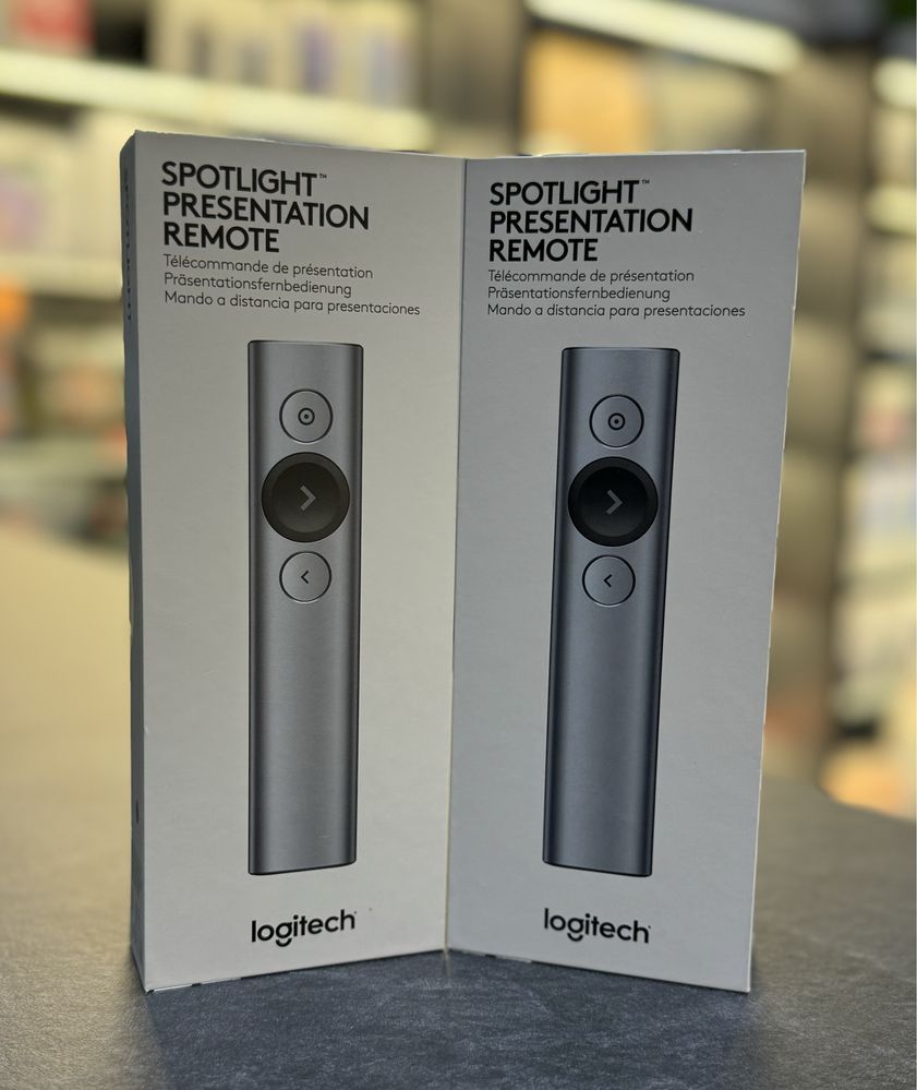 Презентер Logitech Spotlight Gray