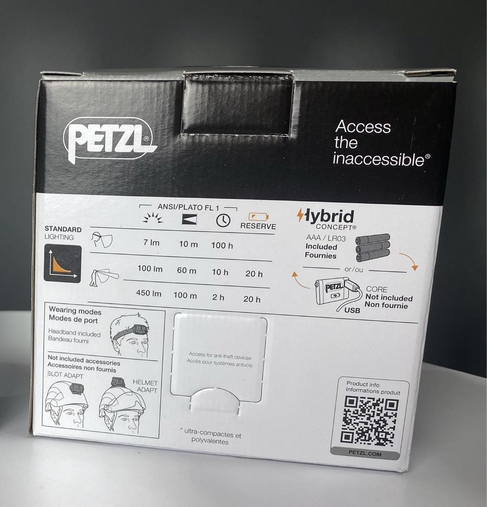 Ліхтарі та аккумулятор Petzl Aria2/e+Lite/accu core