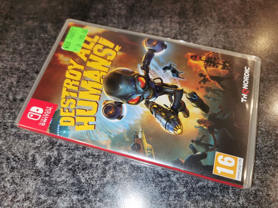 Destroy All Humans SWITCH gra po polsku  (nowa w folii) sklep Ursus