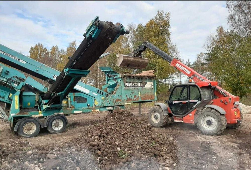 Przesiewacz na kołach Powerscreen Chieftain 600 z 2010 roku, 1850mtg!