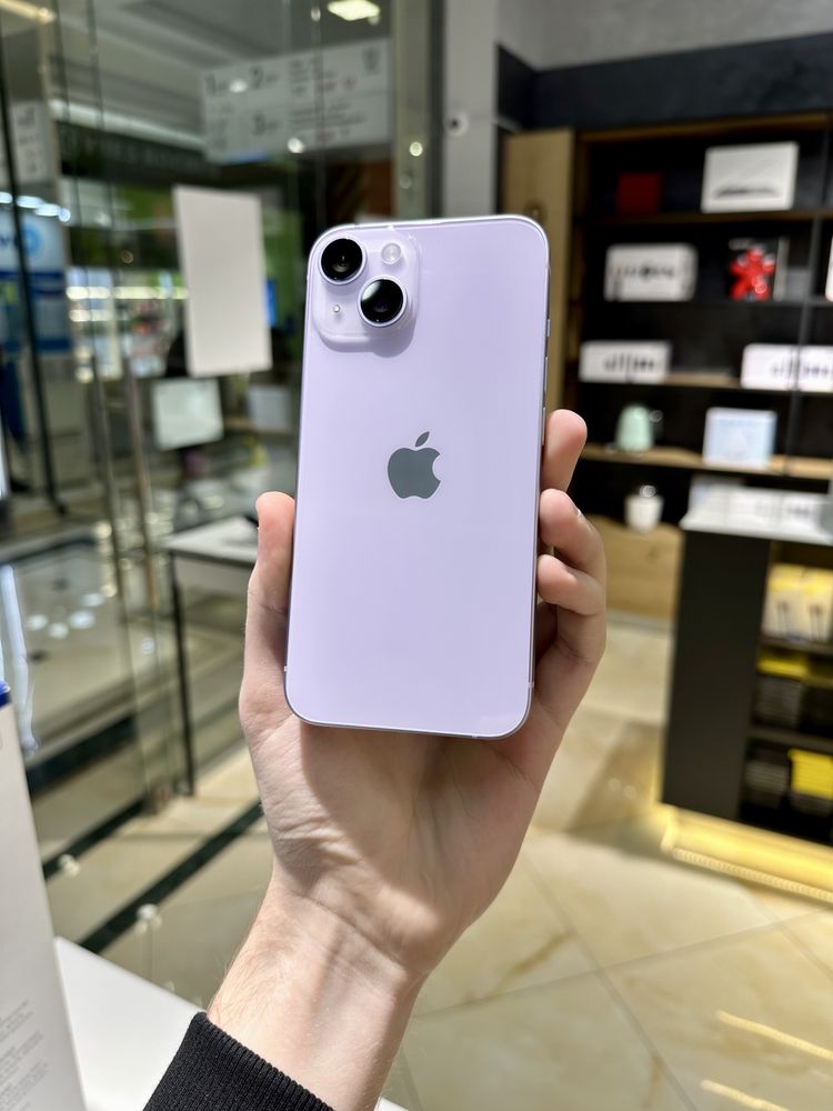 НОВЫЕ! Айфон 14 128Gb ФИЗ СИМ (599$) Доставка/Рассрочка