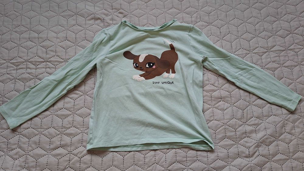 Bluzki H&M dziewczęce 110/116