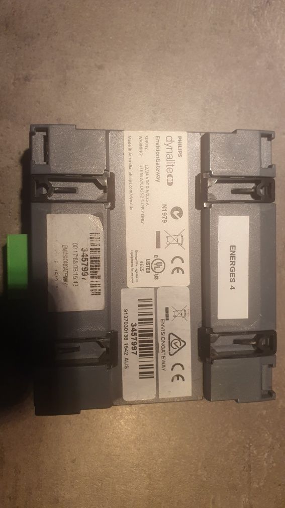 Sterownik firmy PHILIPS Dynalite DDBC120-DALI z bramką EnvisionGateway