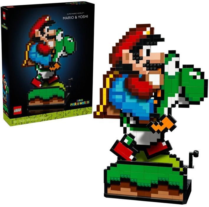 Na Lewara Klocki LEGO Super Mario World: Mario & Yoshi /71438/