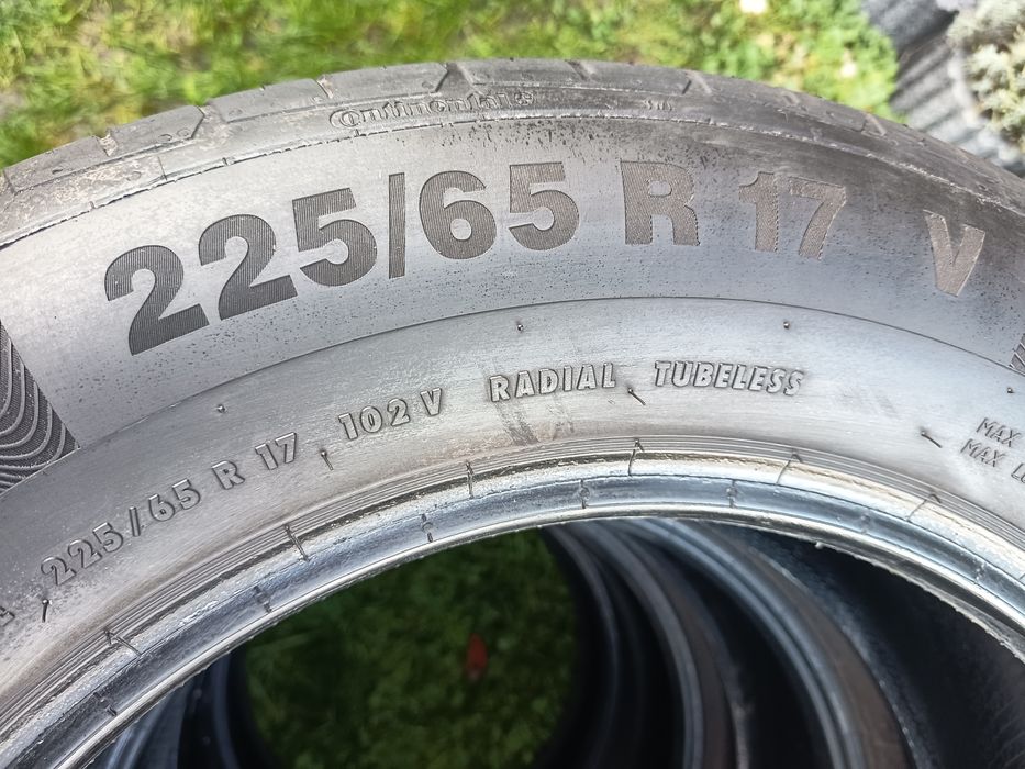4 opony Continental 225/65R17 cena za komplet
