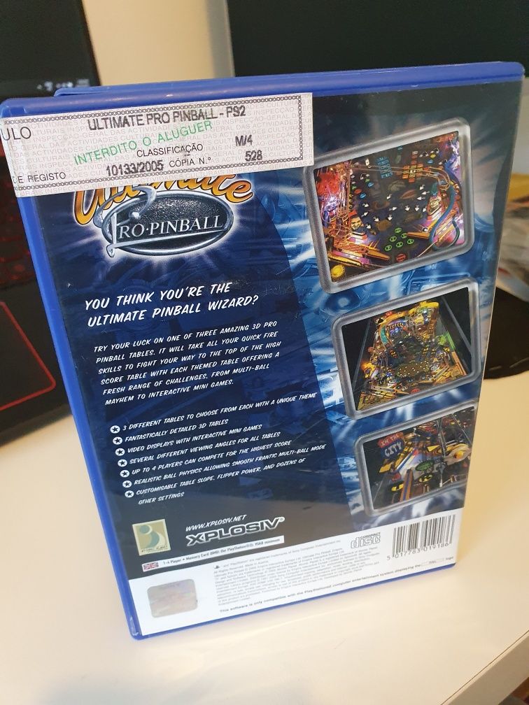 Ultimate Pro-Pinball PS2