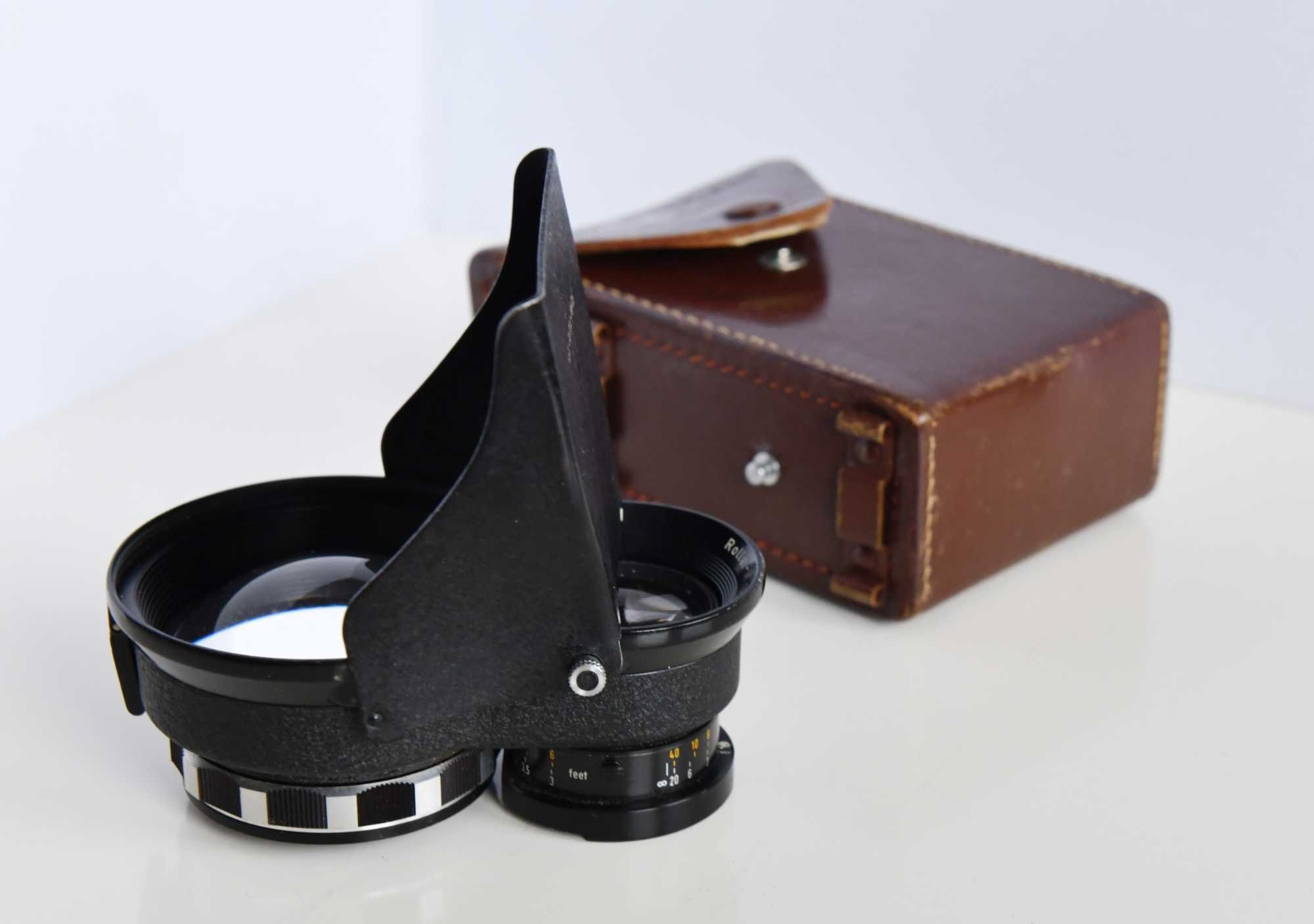 Rolleiflex 6x6 OPTON Te 1;3,5    f=75mm z bogatym wyposażeniem