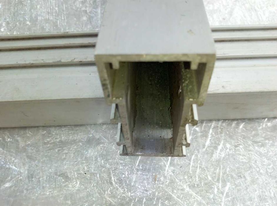 Алюмінієвий профіль часів ссср товстий, міцний, 80Х40мм стінка 3мм