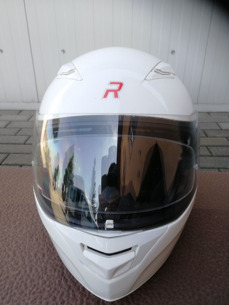 Kask motocyklowy szczękowy