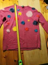 Sweter, benetton, roz 130