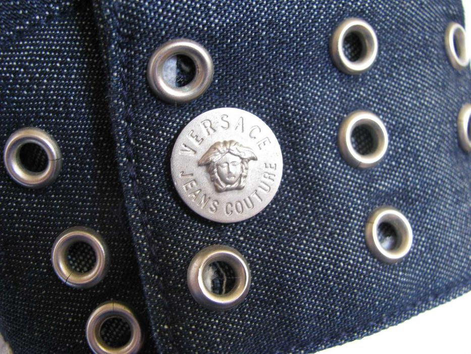 куртка джинсова Versace оригінал, р. 48-50