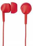 Słuchawki przewodowe Douszne z mikrofonem Thomson EAR3015P