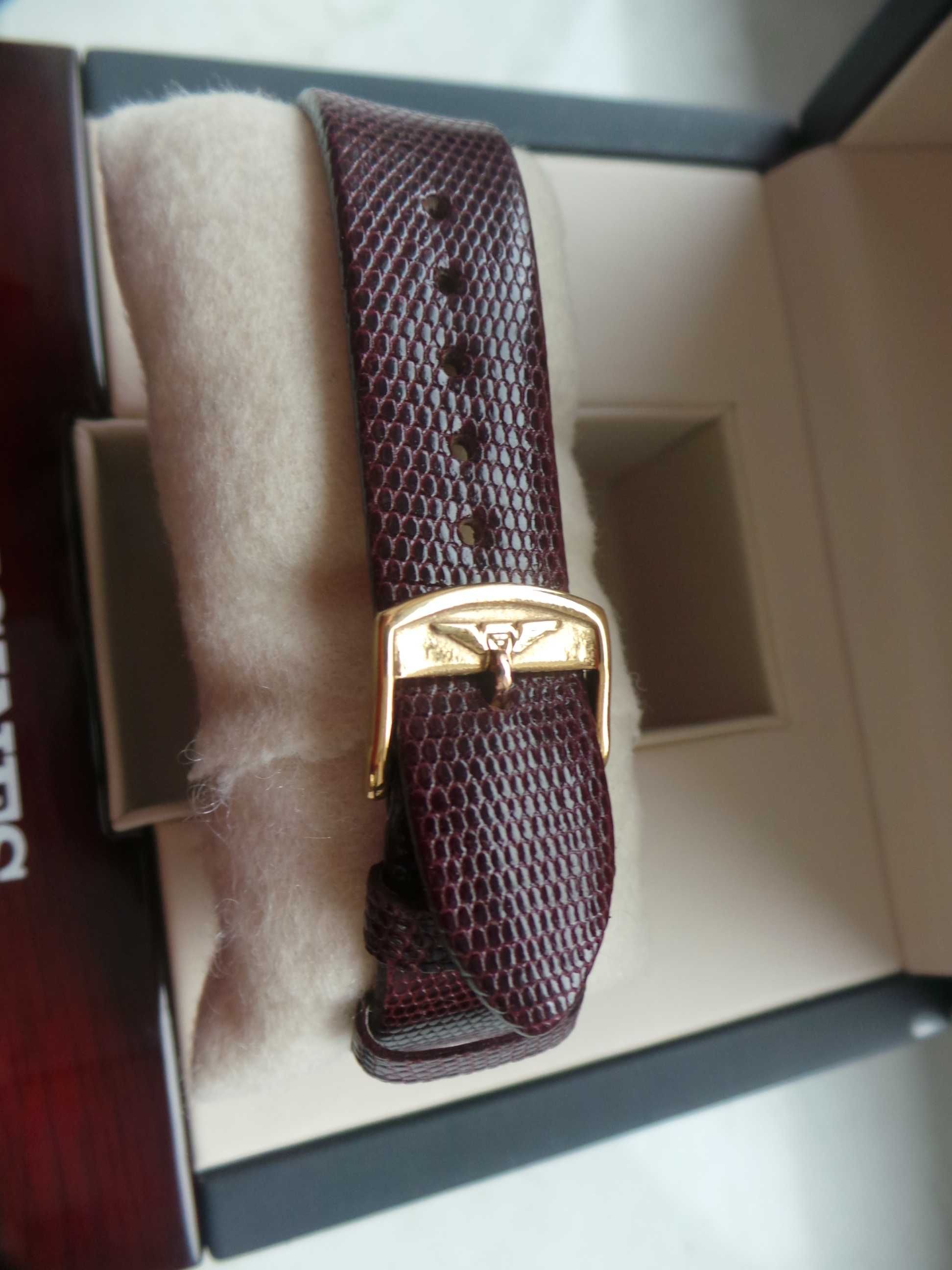 złoty zegarek longines 18k automat
