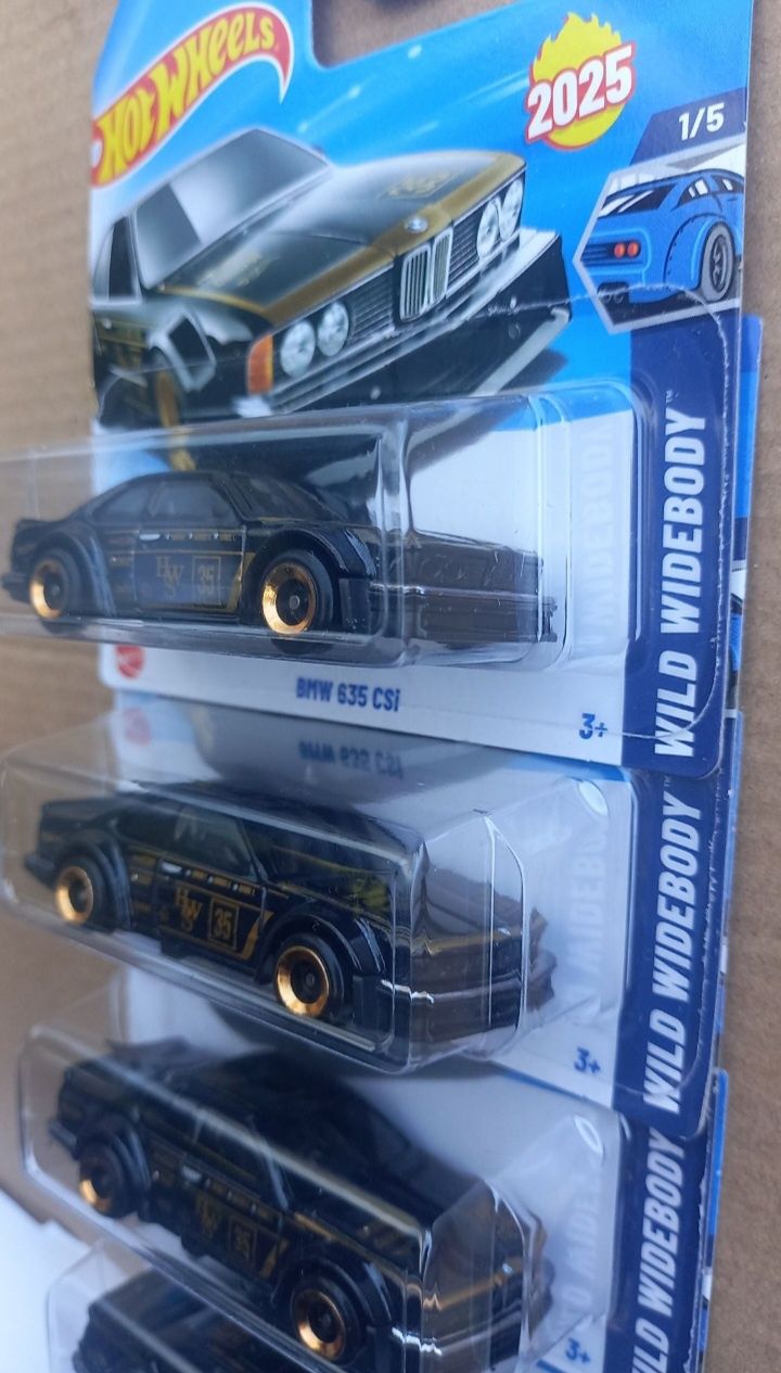 Conjunto 4 - Bmw 635 csi hot wheels