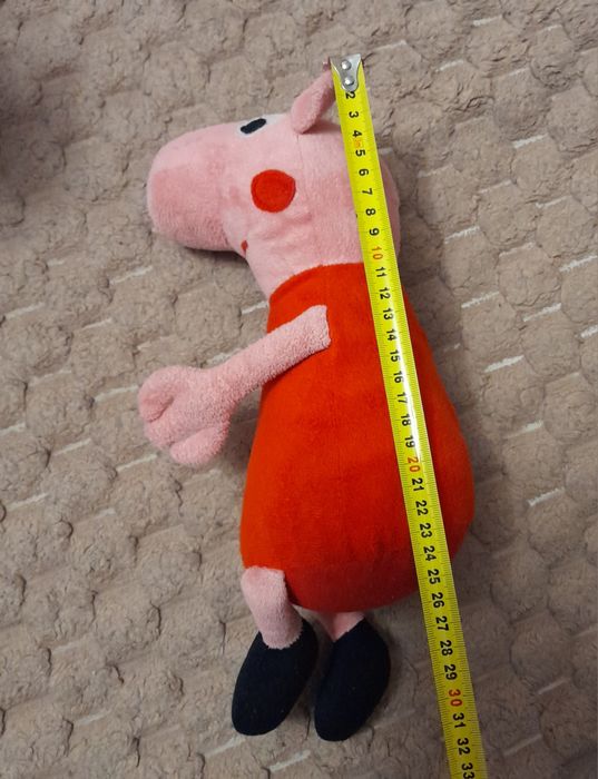 Пеппа, свинка пеппа, peppa pig 31см. ідеальний стан. Мяка іграшка.