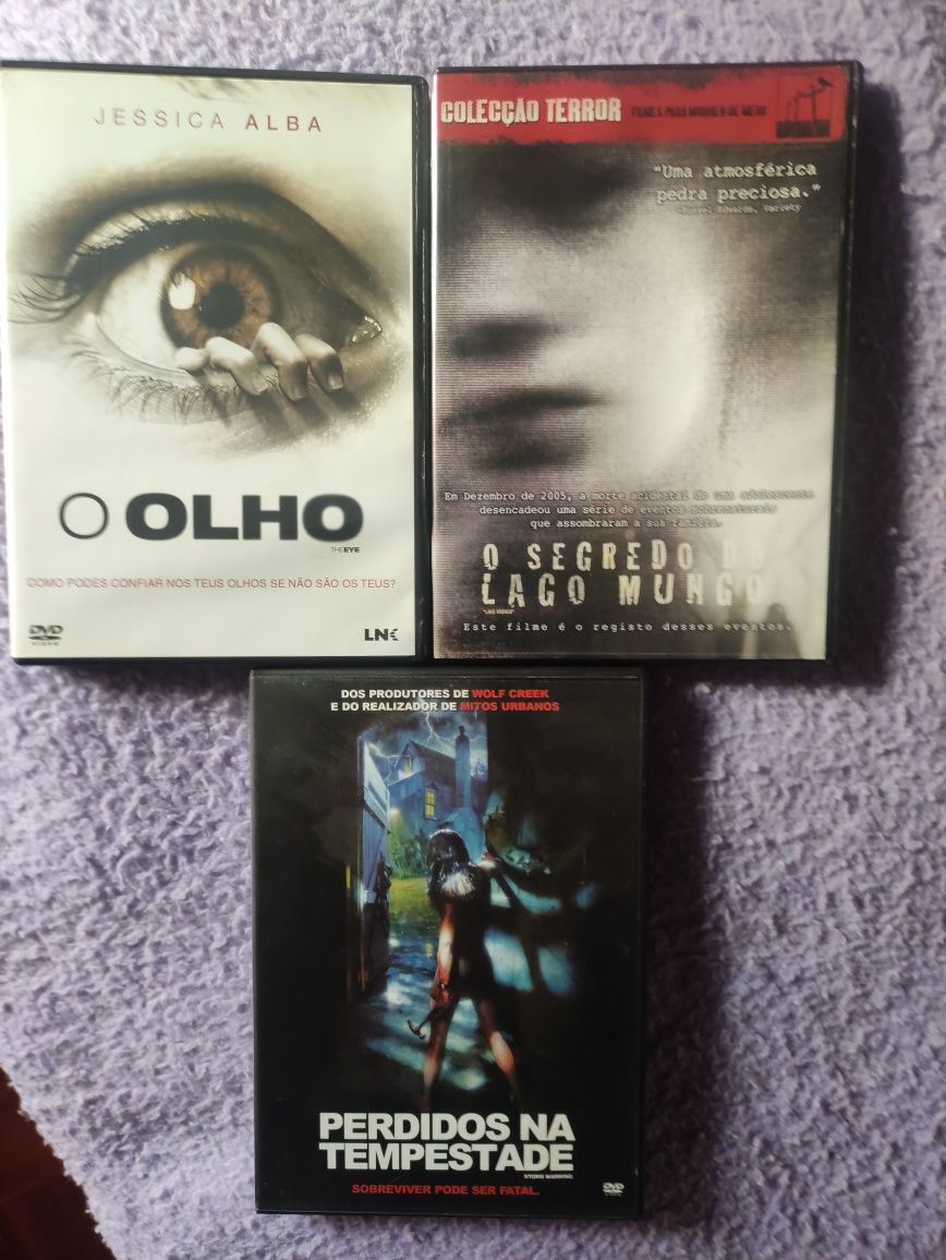DVD'S vários filmes género Terror